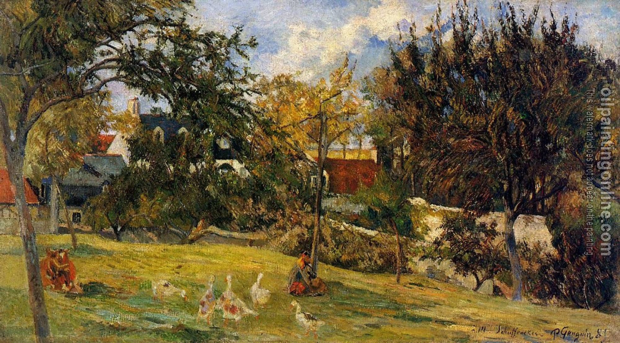 Gauguin, Paul - Geese in the Meadow
